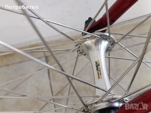 Ретро шосеен велосипед Peugeot Catania Race, Shimano RSX 2x7 скорости, размер 58, снимка 9 - Велосипеди - 54839100