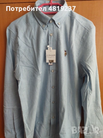 Мъжка риза U.S. Polo Assn, снимка 2 - Ризи - 54659918