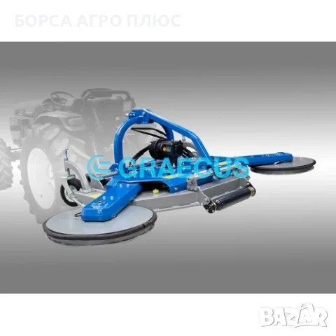 Косачка с две отклоняващи секции GRAECUS DTS170-H 3 876,00 € / 7 580,80 лв., снимка 3 - Селскостопанска техника - 55503623