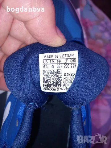 Маратонки Adidas Cloudfoam, 38 2/3, 22,5 см, снимка 9 - Детски маратонки - 55420498
