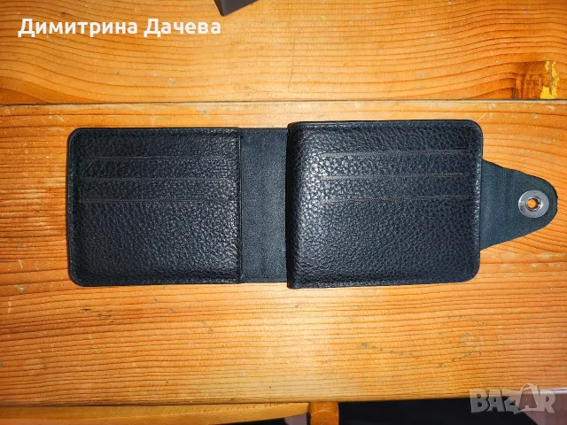 Мъжки портфейл кожен Lucleon (Естествена кожа, с кутия), снимка 3 - Портфейли, портмонета - 55691424