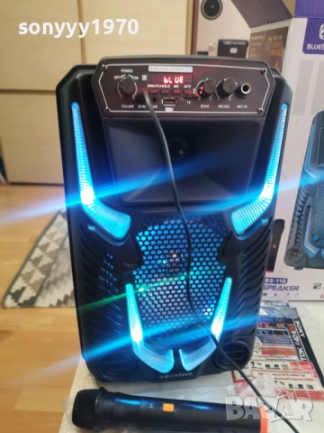 ТОНКОЛОНА С БЛУТУТ МИКРОФОН И ДИСТАНЦИЯ 0205261725, снимка 11 - Bluetooth тонколони - 54390465