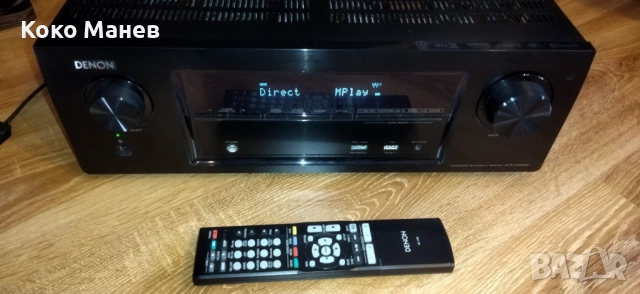 Усилвател / ресивър DENON AVR-X1300W 7.2 канала с Wi-Fi, Bluetooth, Apple AirPlay, Spotify, Dolby