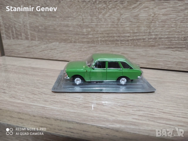 Умалени модели на колички мащаб  1/43 на Москвич и Иж, снимка 3 - Коли, камиони, мотори, писти - 54423862