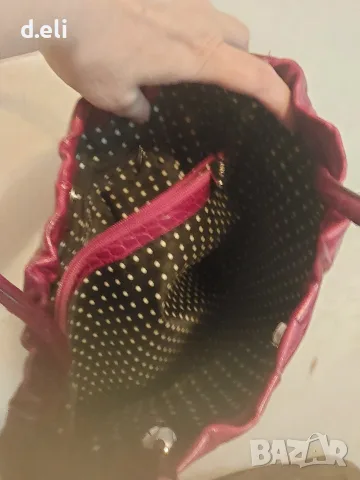 FURLA и Max Mara Original 100% Кожа Страхотна чанта, снимка 9 - Чанти - 55236125