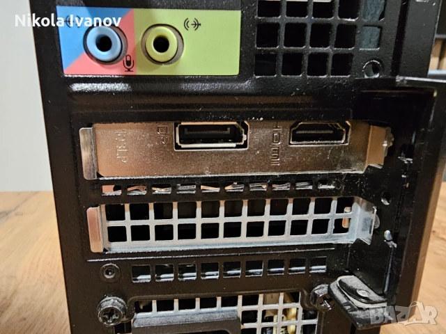 Dell Optiplex 7010 intel i5 3570 4x3.80 Ghz |Nvidia 1030|16GB RAM|128GB SSD+500GB HDD|RS232|WiFi|SFF, снимка 3 - За дома - 54634815