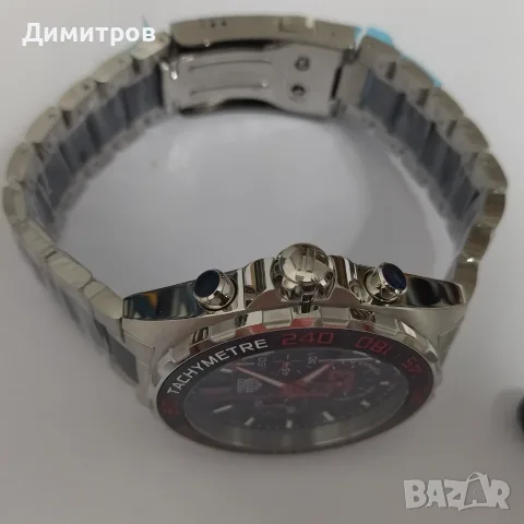 НОВ Tag Hauer Formula 1 Max Verstappen Special Edition, Chrono, лимитиран, снимка 9 - Мъжки - 55681501