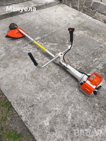 Бензинов тример STIHL FS 420, снимка 5 - Градинска техника - 55264466