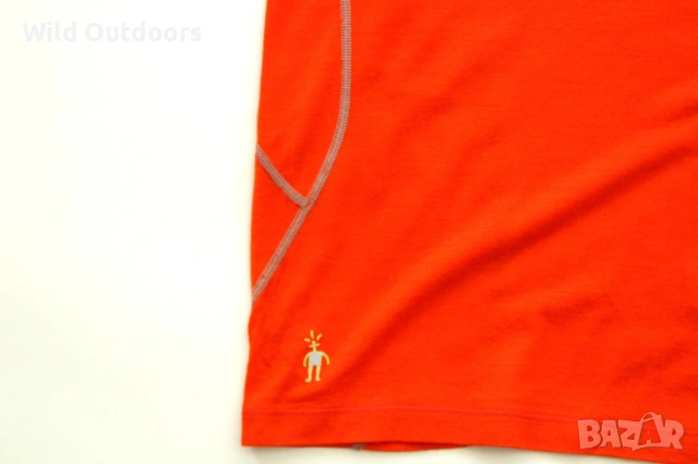 SMARTWOOL - мъжка мерино тениска, размер S, снимка 2 - Спортни дрехи, екипи - 54114459