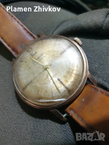 стар немски часовник GUP GLASHUTTE, снимка 4 - Мъжки - 54881874
