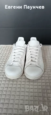 Adidas Stan Smith дамски маратонки размер 38 бели естествена кожа , снимка 2 - Маратонки - 55383907
