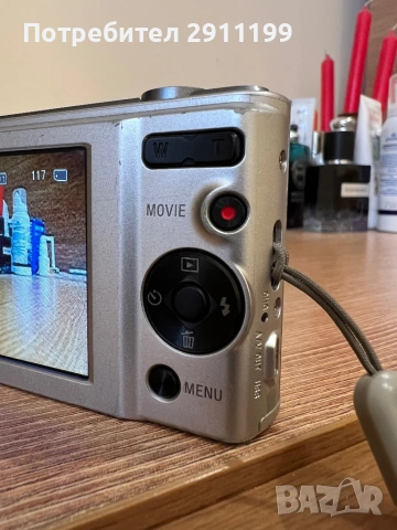 Фотоапарат Sony 20,1Mp с подаръци, снимка 5 - Фотоапарати - 54242593