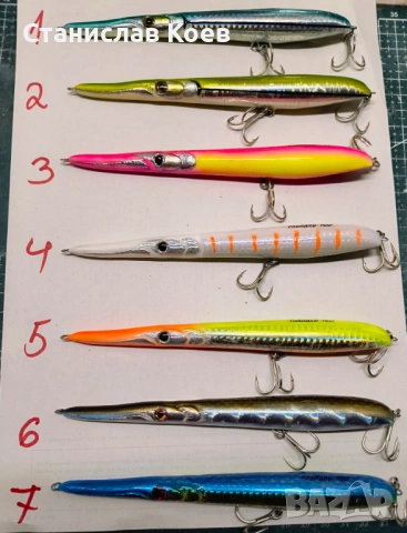 воблери за морски рибилов Глайдер 160