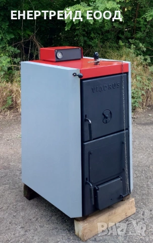 Чугунен котел на твърдо гориво Виадрус/Viadrus U22 5D 30 kW , снимка 8 - Отоплителни печки - 54932604