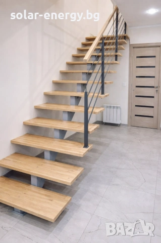 Вътрешни стълби и парапети по поръчка – метал, дърво, стъкло - ЛИЗИНГ