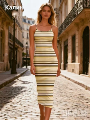 Дамски рокли - няколко цвята - 24€, снимка 3 - Рокли - 54104527