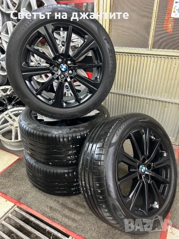 Джанти с Гуми 20 Цола 5х112 BMW X5 G05 X6 G06 275/45/20 и 305/40/20 Спорт Пакет Оригинални , снимка 2 - Гуми и джанти - 54508414