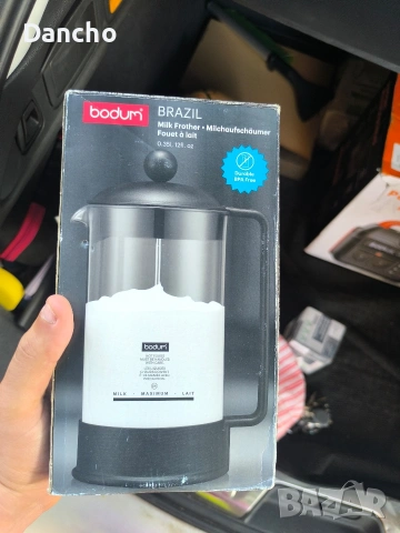 Bodum Brazil (0.35 l) Разпенител за мляко