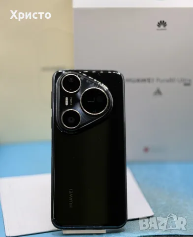 ГАРАНЦИОНЕН!!! Huawei Pura 80 Ultra, 512GB, 16GB RAM, Golden Black, снимка 3 - Huawei - 55645299