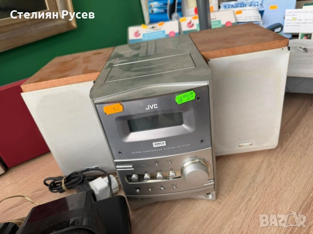 150599 JVC UX‑P400 микро система  аудио уредба с мп3 45 евро или 88.01 лева dnt -  перфетно работещо