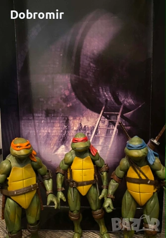 Фигури Костенурките нинджа от филма 1990 (Teenage mutant ninja turtles figures 1990 movie) TMNT, снимка 2 - Колекции - 54980093