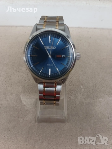 Продавам часовник Seiko solar , снимка 2 - Мъжки - 54580136