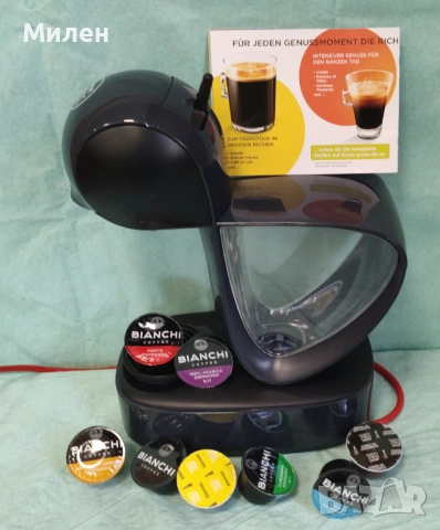 Кафемашина с гаранция 1 година NESCAFÉ® Dolce Gusto Krups Infinissima.Black, снимка 3 - Кафемашини - 54737125