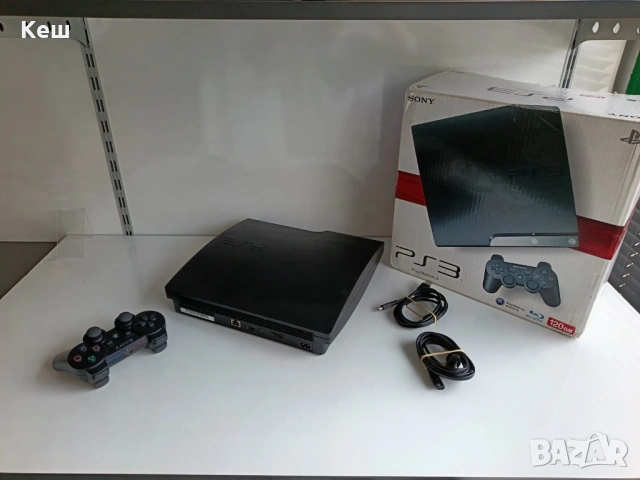 Конзола Sony Playstation 3 slim, снимка 2 - PlayStation конзоли - 54365435