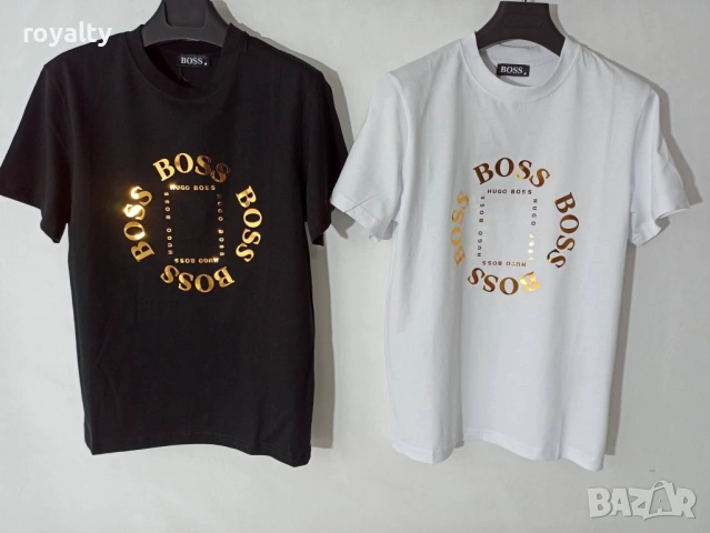 Hugo Boss Нова Мъжка Тениска Хюго Бос Два Цвята 