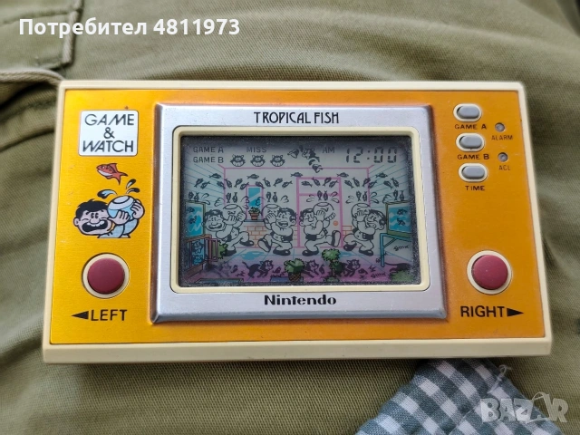 Нинтендо Nintendo game and watch tropical fish