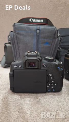 Canon EOS 750D + 2 обектива, снимка 3 - Фотоапарати - 55300124
