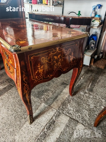 Антикварно бюро и кресло , снимка 7 - Антикварни и старинни предмети - 53980339