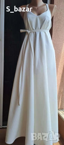 нова рокля с гол гръб, снимка 3 - Рокли - 54099490