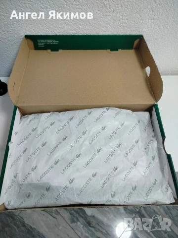 Мъжки обувки LACOSTE 45, снимка 10 - Ежедневни обувки - 54731519