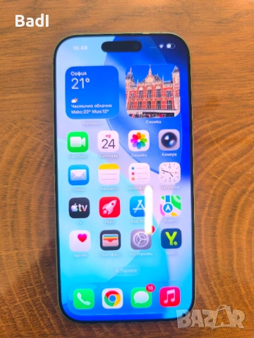 Iphone 17 sage ЧИСТО НОВ ГАРАНЦИОНЕН, снимка 7 - Apple iPhone - 54661414