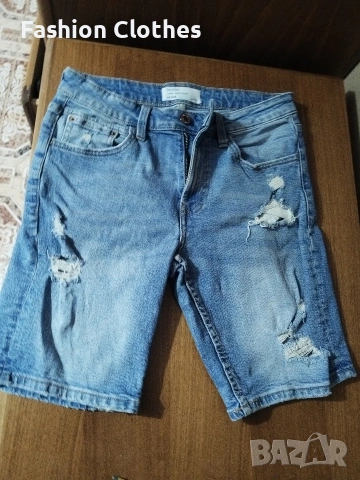 Детски оригинални дънки на Bershka, снимка 4 - Детски панталони и дънки - 54699136