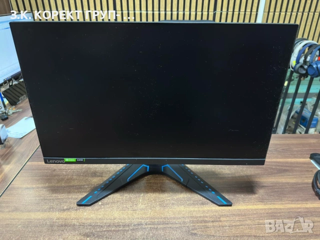 Продавам гейминг монитор Lenovo G24-20 23.8" 165Hz IPS, снимка 3 - Монитори - 54781791