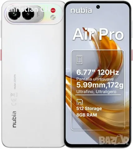 ZTE nubia Air Pro - 8+12GB RAM/512GB ROM