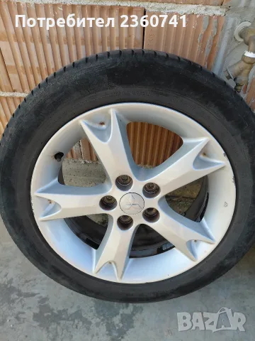 Лети джанти 17" за Mitsubishi Grandis (5x114.3) + [Гуми / подарък], снимка 5 - Гуми и джанти - 55545290