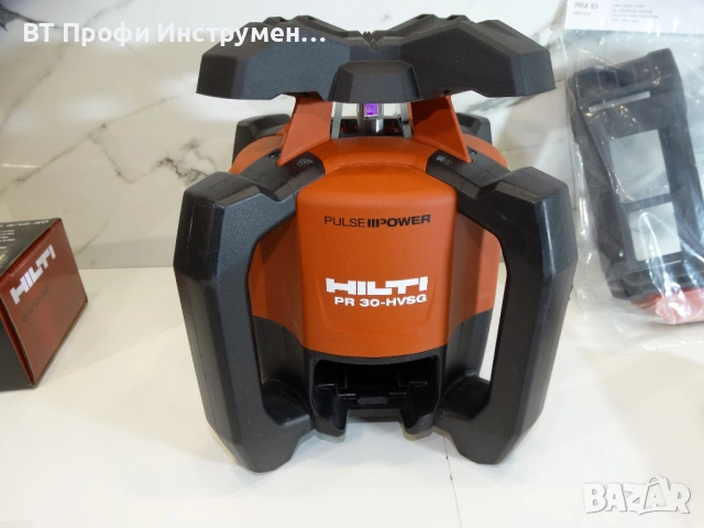 Hilti PR 30 HVSG A12 - Ротационен лазерен нивелир със зелен лъч, снимка 3 - Измервателни инструменти - 54349306