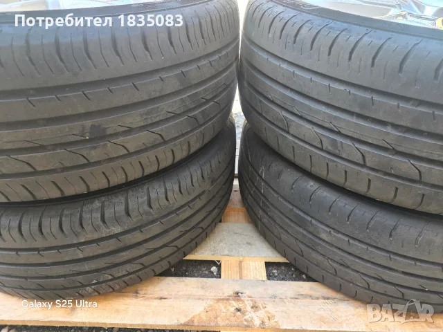Лети джанти 18ки 5х108 Ford + летни гуми 235/50/18 Continental, снимка 12 - Гуми и джанти - 55467794