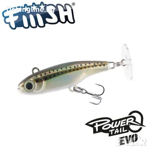 Fiiish Power Tail Evo 30 mm 2.5 g – вибрираща примамка за пъстърва, костур и кефал, снимка 2 - Такъми - 55431599