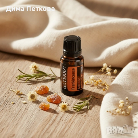 Оригинално етерично масло doTERRA Frankincense 15ml.