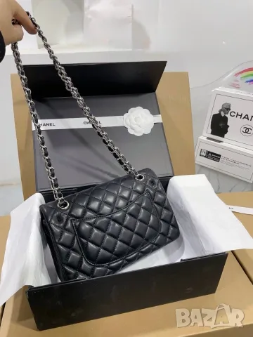Chanel Classic Flap Bag – Black, снимка 5 - Чанти - 55417255