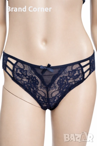 Комплект дамско бельо Hunkemöller – сутиен 80D и бикини M, черна дантела, снимка 6 - Бельо - 54551628