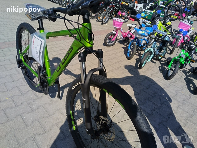 CROSS Велосипед 27.5" GRX 7 mdb зелен, снимка 4 - Велосипеди - 54645552