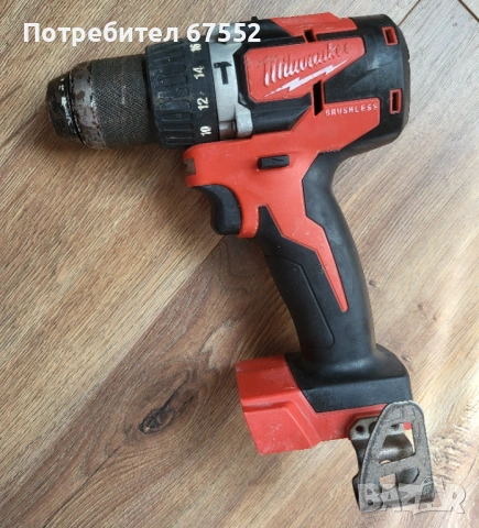 Ударен безчетков винтоверт Milwaukee M18 CBLPD. Само тяло 45€ (цената е крайна)