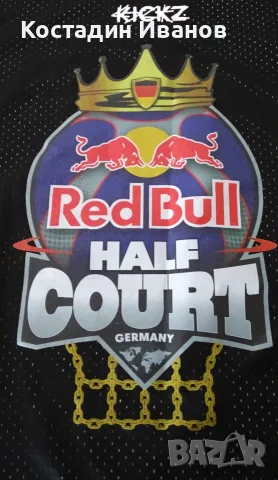 Red Bull Half Court Germany двулицев баскетболен потник XL, снимка 3 - Спортни дрехи, екипи - 55606657