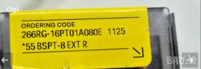 Твърдосплавни пластини SANDVIK 266RG-16PT01A080E 1125 / , снимка 2 - Стругове - 54598038