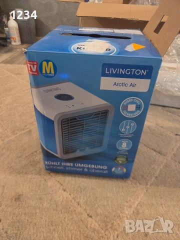 Livington Arctic Air Black – Преносим въздушен охладител – НОВ